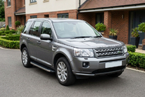 Land Rover Freelander II 2006–2014 BlackLine-sivuporrassarja (2 kpl, alumiini) kuva 1