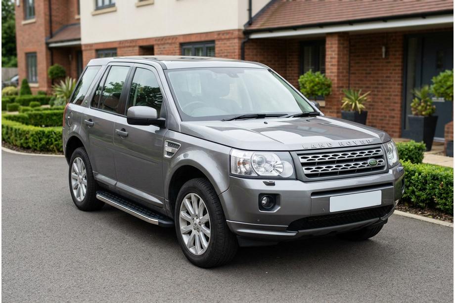 Land Rover Freelander II 2006–2014 BlackLine-sivuporrassarja (2 kpl, alumiini) Image