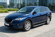 Mazda CX-9 2007–2016 BlackLine-sivuporrassarja (2 kpl, alumiini) kuva 1