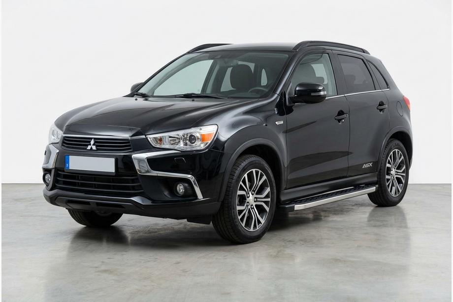 Mitsubishi ASX 2010–2023 BlackLine-sivuporrassarja (2 kpl, alumiini) Image