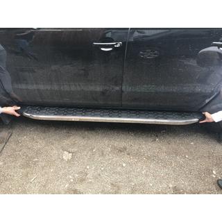 BlackLine-sivuporrassarja (2 kpl, alumiini) Volkswagen Amarok 2010–2022 kuva 3