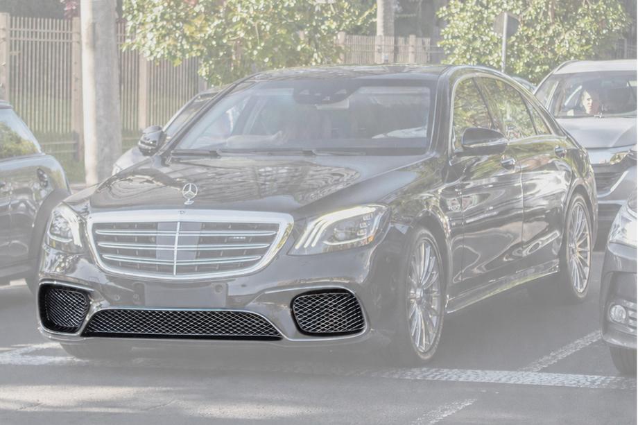 Mercedes S-class W222 2013–2022 Puskurin säleiköt sarja 2018-2021 (S65 AMG, kromi) Image