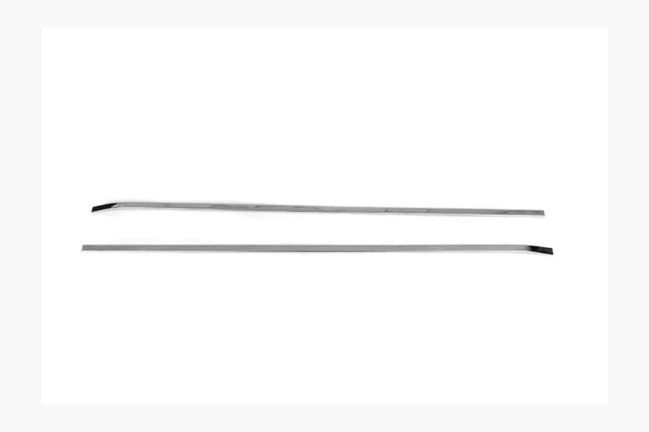 Peugeot Partner Tepee 2008–2018 Liukuoven listat (2 kpl, ruostumaton teräs) Image