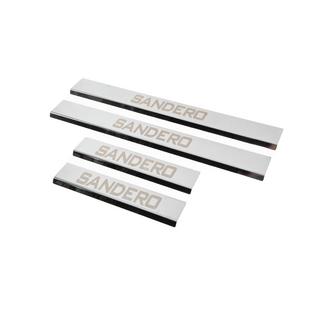 Carmos V3 kynnyslistat, ruostumaton teräs (4 kpl) Dacia Sandero 2007–2013 kuva 2