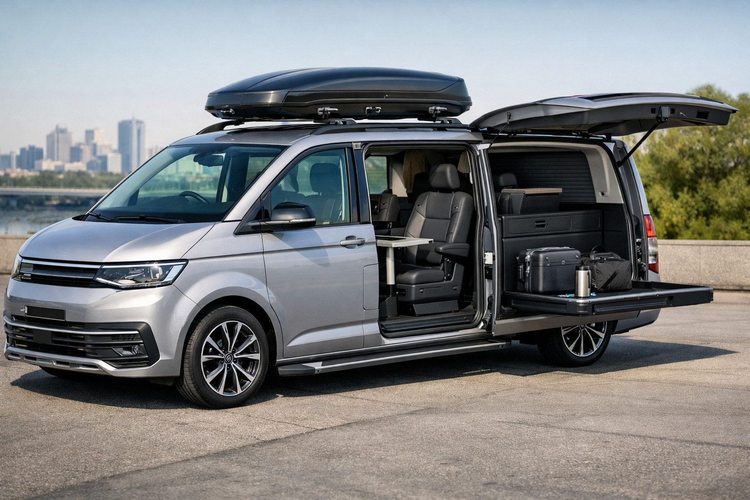 Volkswagen Transporter T7 -päivityspaketti kaukoliikenteeseen ja yrityskäyttöön