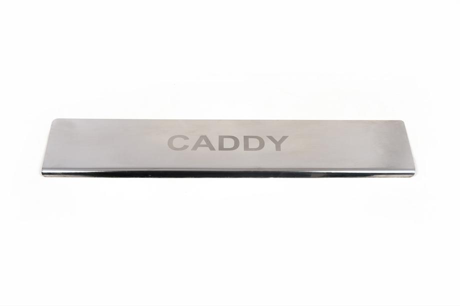 Volkswagen Caddy 2004–2010 B-laatu!!! Liukuoven kynnyslista (ruostumaton teräs) Kuva 2
