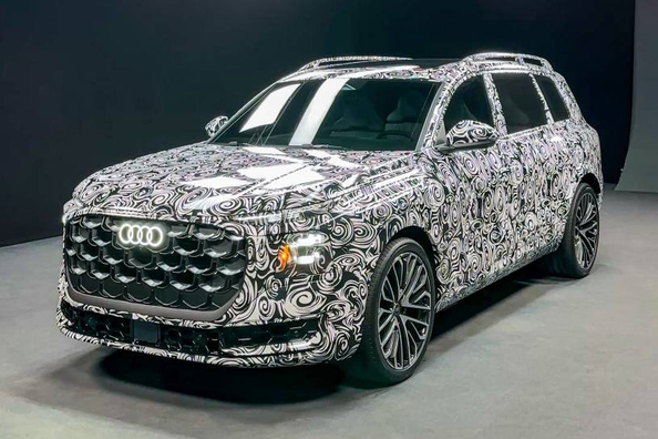 Audi Q9 valmistautuu debyyttiin: BMW X7:n ja Mercedes GLS:n pääkilpailija
