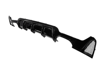 BMW 4-sarja F32/F33/F36 2012–2020 Takapuskurin diffuusori kaksipuoleiselle tuplapakoputkistolle (M-Sport, ABS) kuva 2
