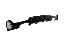 BMW 4-sarja F32/F33/F36 2012–2020 Takapuskurin diffuusori kaksipuoleiselle tuplapakoputkistolle (M-Sport, ABS) kuva 3