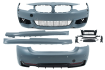 BMW 4-sarja F32/F33/F36 2012–2020 M-Sport-korisarja (F32) Yksipuolinen tuplaputkisto kuva 3