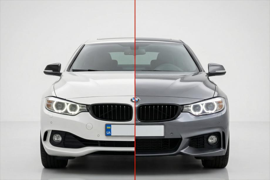 BMW 4-sarja F32/F33/F36 2012–2020 M-Sport-korisarja (F32) Yksipuolinen tuplaputkisto Image