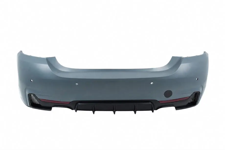BMW 4-sarja F32/F33/F36 2012–2020 Takahelmapuskuri diffuusorilla kaksipuoliselle tuplapakoputkistolle M-Sport Image