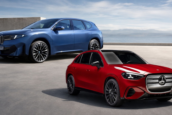 Mercedes-Benz GLC EQ 2027 vs BMW iX3 2027: kumpi uuden sukupolven sähköcrossover on parempi?