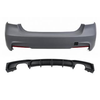 Takapuskuri diffuusorilla kaksipuoleiselle tuplapakoputkelle M-Sport (F30)
