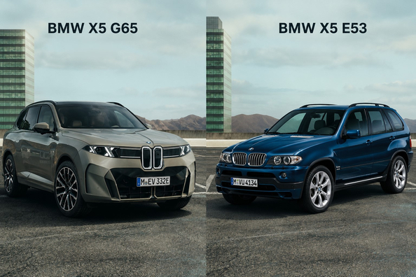 BMW X5 G65 vs BMW X5 E53: näin legenda on muuttunut yli 25 vuodessa