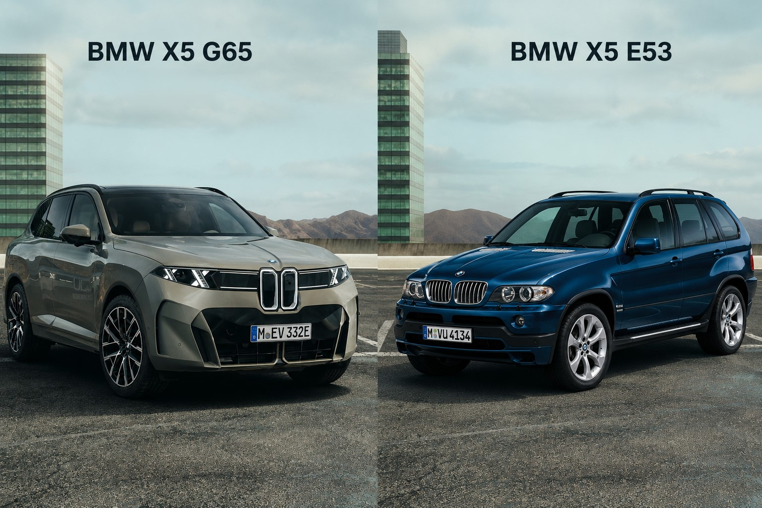 BMW X5 G65 vs BMW X5 E53: näin legenda on muuttunut yli 25 vuodessa
