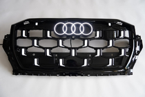 Audi Q7 2015–2026 Etusäleikkö RSQ-Style LED (2024-2026, kiiltävä musta) kuva 2