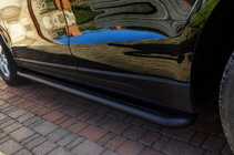 Audi Q5 2008–2017 Sivuporrastangot Premium Black (2 kpl, ruostumaton teräs) d60 mm kuva 1