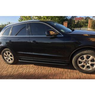Sivuporrastangot Premium Black (2 kpl, ruostumaton teräs) Audi Q5 2008–2017 kuva 2
