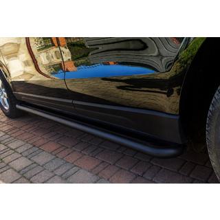 Sivuporrastangot Premium Black (2 kpl, ruostumaton teräs) Audi Q5 2008–2017 kuva 1