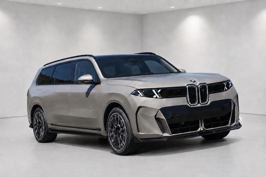 BMW X7 G67 2027– Sivuhameet Paradigm Black Knight Image