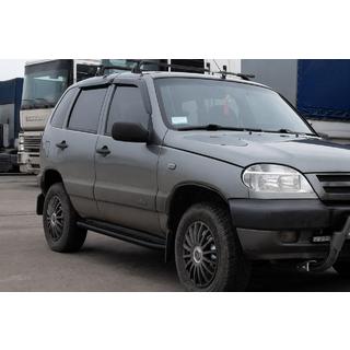 Sivuporrassarja Premium Black (2 kpl, ruostumaton teräs) kuva 2