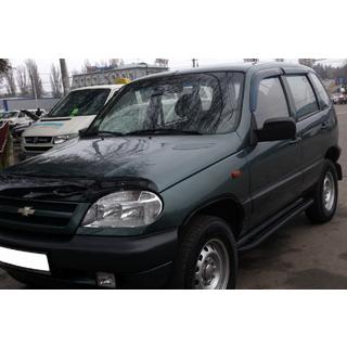 Sivuporrassarja Premium Black (2 kpl, ruostumaton teräs) kuva 1
