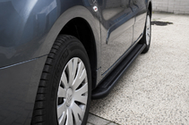 Citroen Berlingo 1996–2008 Premium Black sivuastinlaudat (2 kpl, ruostumaton teräs) kuva 1