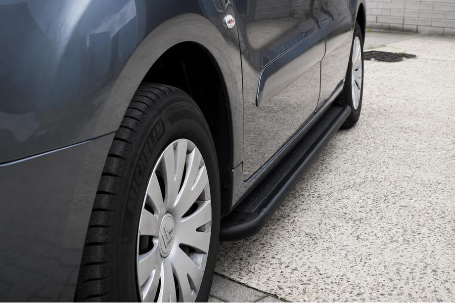 Citroen Berlingo 1996–2008 Premium Black sivuastinlaudat (2 kpl, ruostumaton teräs) Image