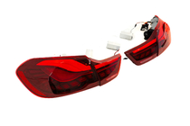 BMW 4-sarja F32/F33/F36 2012–2020 Takavalot M4 Style Punainen kuva 5