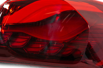 BMW 4-sarja F32/F33/F36 2012–2020 Takavalot M4 Style Punainen kuva 8