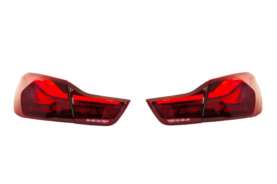 BMW 4-sarja F32/F33/F36 2012–2020 Takavalot M4 Style Punainen Image