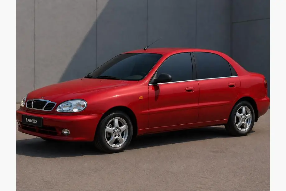 Daewoo Lanos 1998–2017 Ikkunankehyslistat (4 kpl, ruostumaton teräs) Image