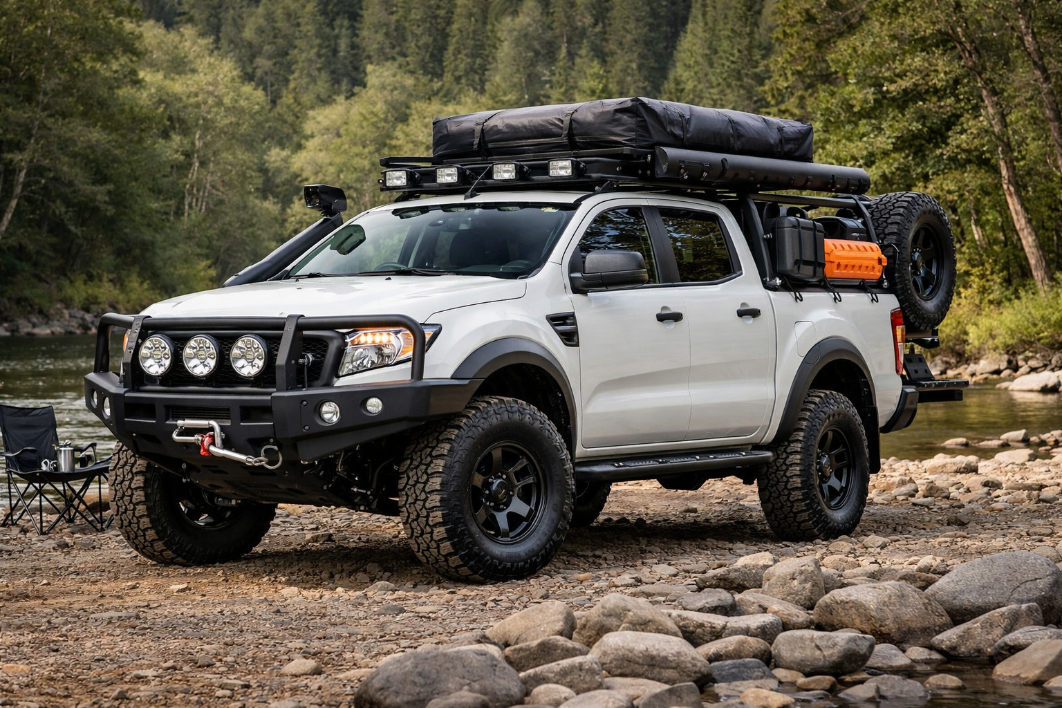 Ford Ranger 2011-2022 -päivityspaketti työhön ja luontoreissuille