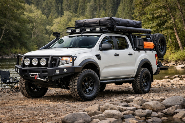 Ford Ranger 2011-2022 -päivityspaketti työhön ja luontoreissuille