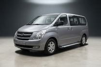 Hyundai H300, H1, Starex 2008–2020 Allmond Grey sivuportaat (2 kpl, alumiini) kuva 1