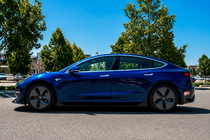 Tesla Model 3 2017– Etupuskurin lip-spoileri Lip Fast (2017-2023) kuva 5