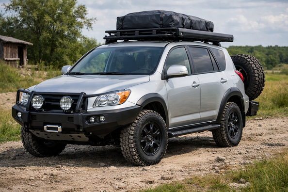 Toyota RAV4 2006-2013 -päivityspaketti mökille ja huonoille teille