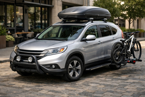 Aloituspäivitys Honda CR-V 2012-2016: perheelle ja kaupunkiin