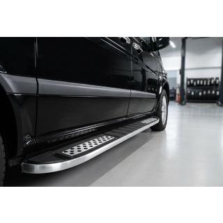 Tayga V2 sivuastinlaudat (2 kpl, alumiini)