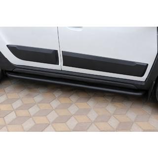 Sivuporrasputket Premium (2 kpl, ruostumaton teräs) Black kuva 1