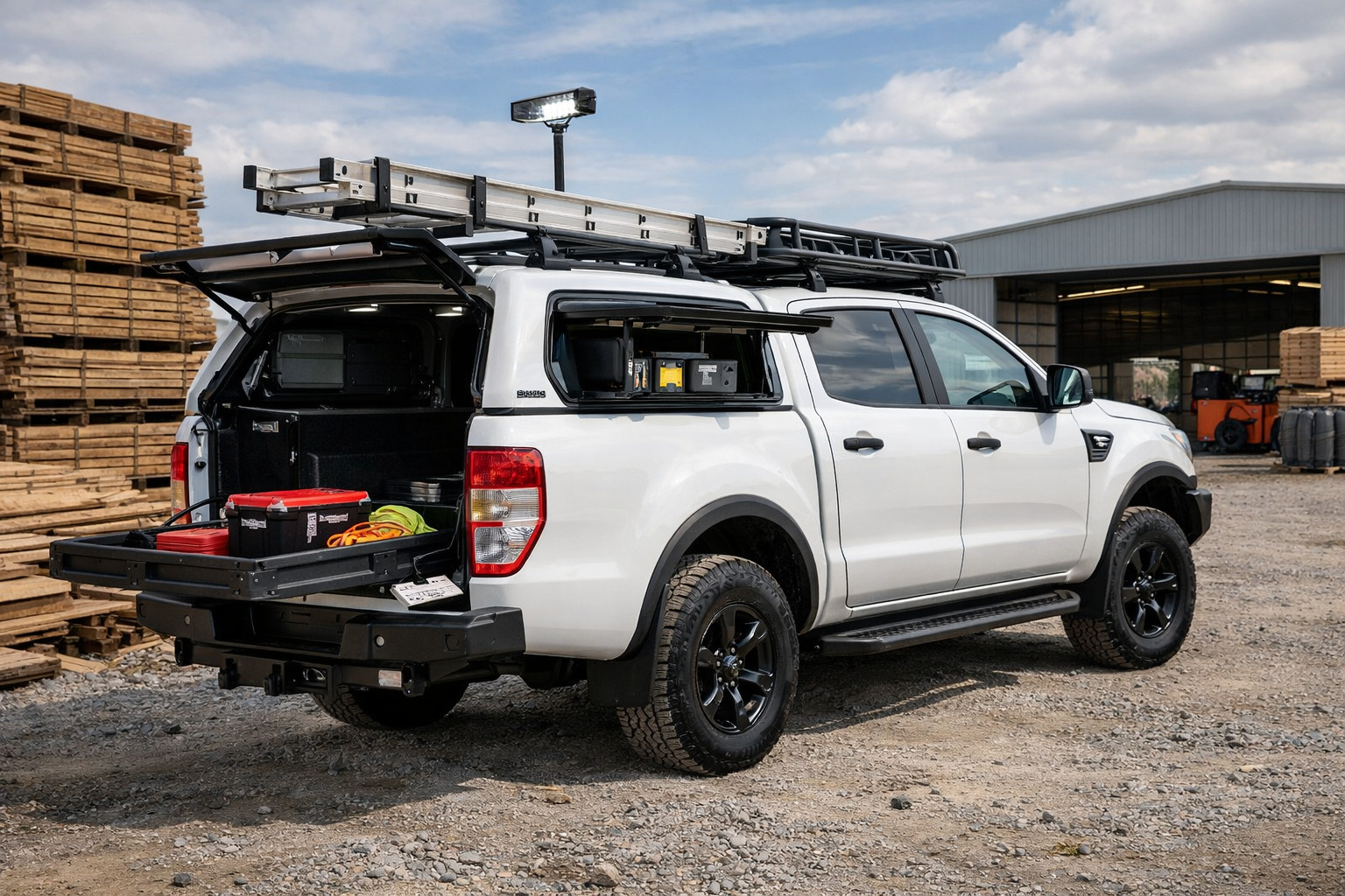 Ford Ranger 2011–2022 -päivityspaketti hardtopille ja työhön