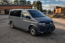 Volkswagen T5 Transporter 2003–2010 Sivuporrassarja Premium Black (2 kpl, ruostumaton teräs) kuva 3