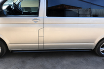 Volkswagen T5 Multivan 2003–2010 Sivuporrassarja Premium Black (2 kpl, ruostumaton teräs) kuva 1
