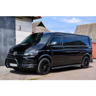 Sivuporrassarja Premium Black (2 kpl, ruostumaton teräs) kuva 4