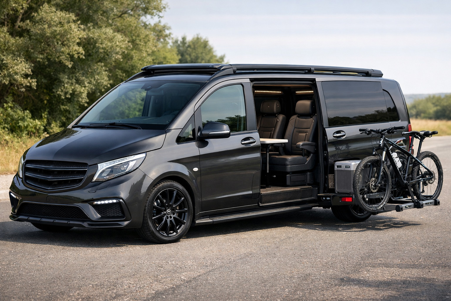 Aloituspäivitys Mercedes Vito/V-class W447: matkustajakyydit ja moottoritie