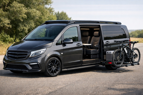 Aloituspäivitys Mercedes Vito/V-class W447: matkustajakyydit ja moottoritie
