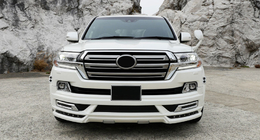 Toyota Land Cruiser 200 2007–2021 Etupuskurin lip-spoileri Wald (2016-2021) kuva 3