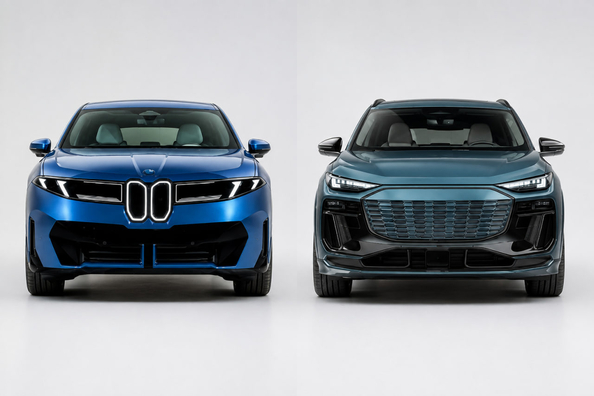 BMW iX3 2026 vs Audi Q6 e-tron 2027: premium-sähköautojen vertailu Kuva 1