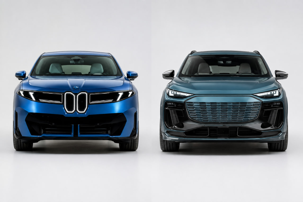 BMW iX3 2026 vs Audi Q6 e-tron 2027: premium-sähköautojen vertailu